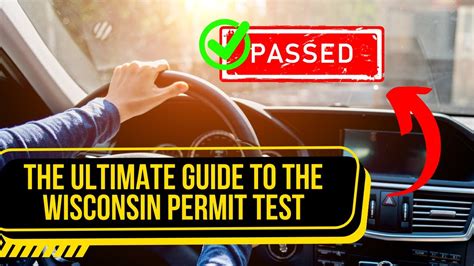 is the wisconsin permit test hard|wisconsin permit test 2024.